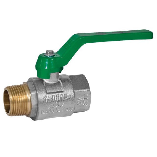 Brass Ball Valve - Heavy Pattern - Male x Female - Lever Operated