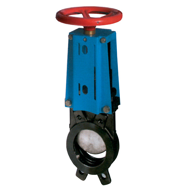 Cast Iron Knife Gate Valve - Unidirectional - Handwheel Operated - Wafer PN10