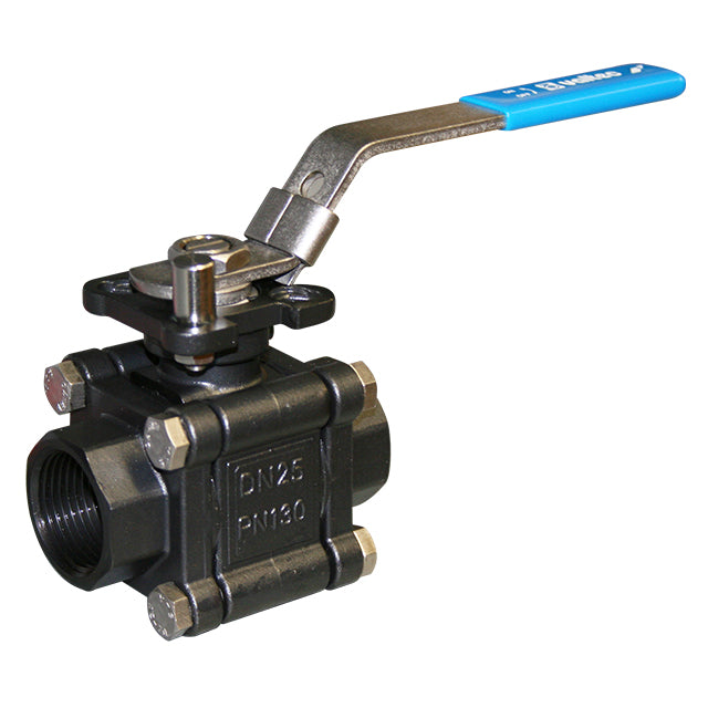 Carbon Steel Ball Valve - Screwed NPT - ISO Top