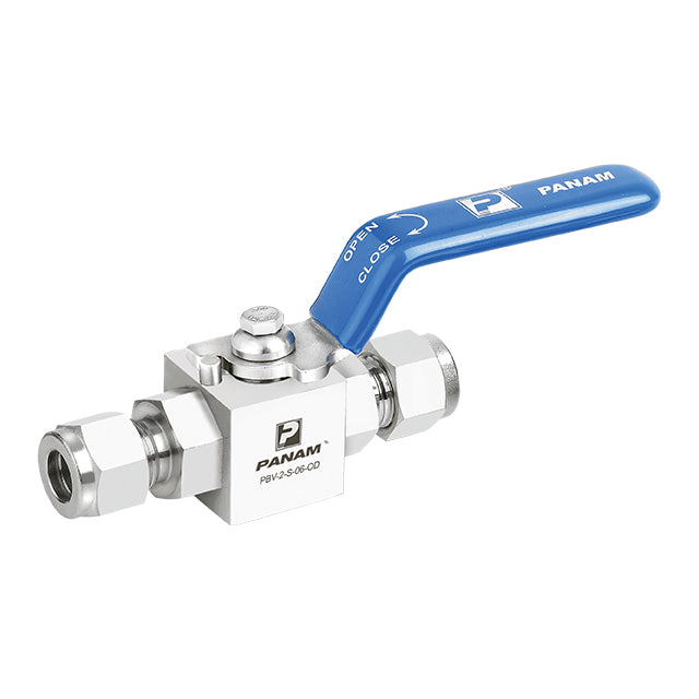 Stainless Steel Ball Valve - Compression Ends - Metric