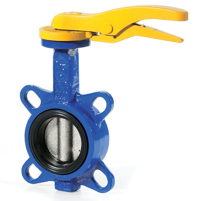 Multi-flange Wafer Pattern Butterfly Valve - Stainless Steel Disc - NBR (Buna) Liner
