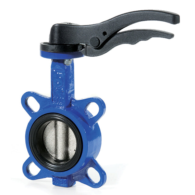 Multi-flange Wafer Pattern Butterfly Valve - Stainless Steel Disc - FKM (Viton) Liner