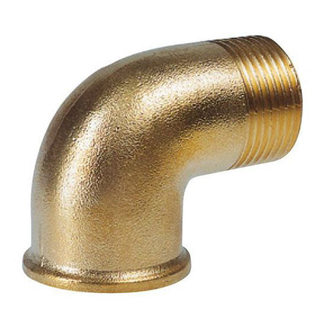 Brass 90 Degree Male x Female Elbow