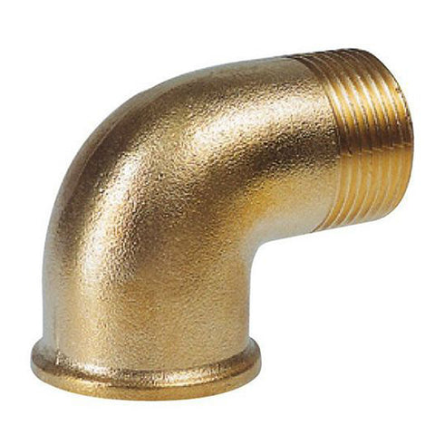 Brass 90 Degree Male x Female Elbow