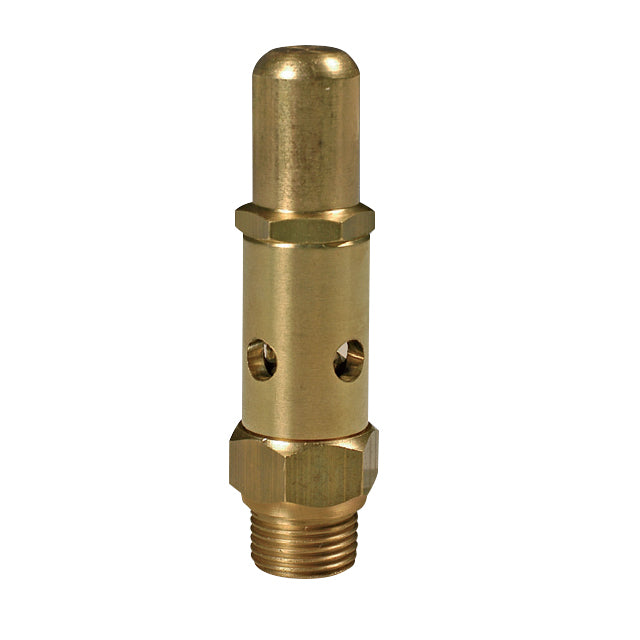 Brass Spring Safety/Limiting Relief Valve - PTFE Seat