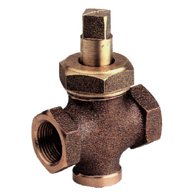 Bronze Plug Cock with Gland - 2 Way