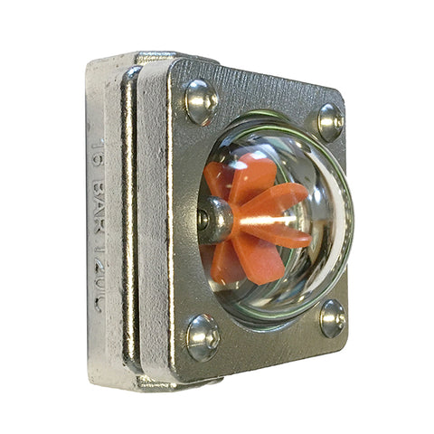 Stainless Steel Indicator - Polypropylene Rotor