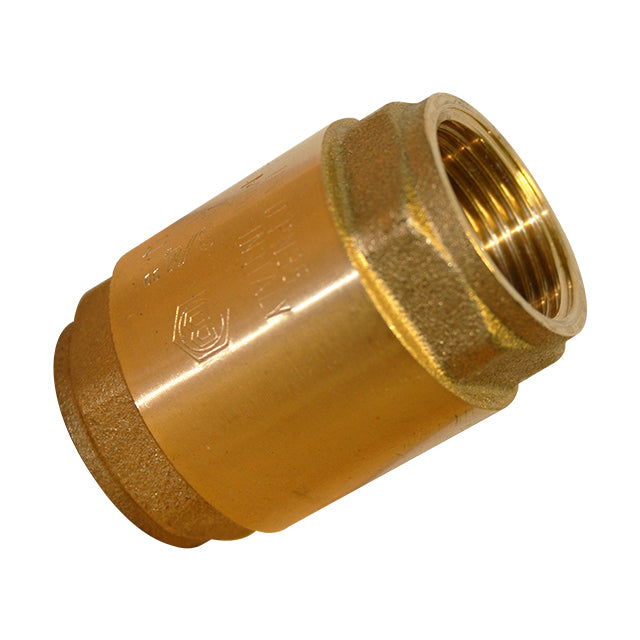 Brass Spring Check Valve - Acetal Disc