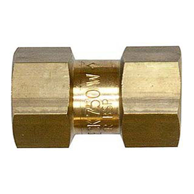 CR Brass Single Check Valve - Screwed BSPP - WRAS Approved