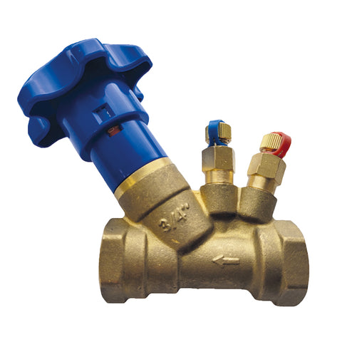 Double Regulating Balancing Valve - FODRV - with Lock Feature