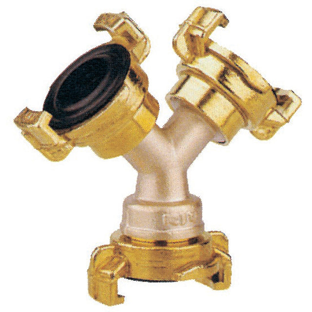Brass Bayonet 3 Way Fitting