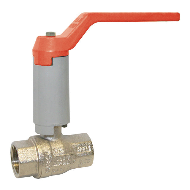Brass Ball Valve - fitted with Neck Extension