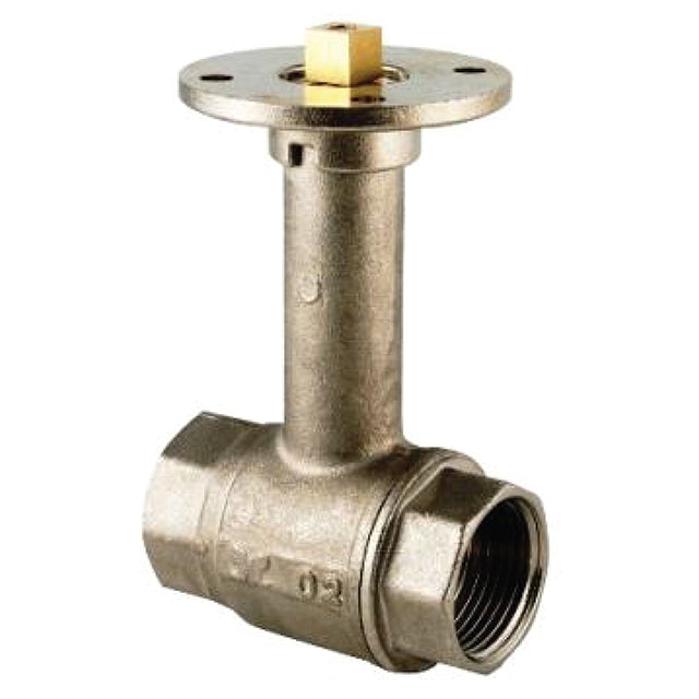 Brass Ball Valve - Fixed Extended Neck - ISO Top