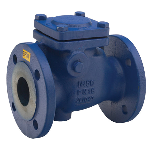 Cast Iron Check Valve - Flanged PN16 - Stainless Steel Seat