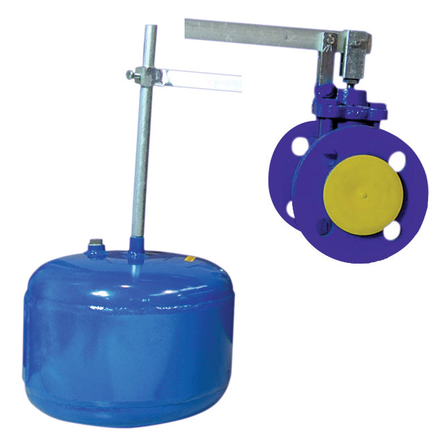 Cast Iron Float Valve - Flanged PN16 - Straight Pattern