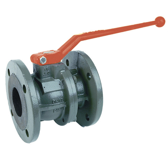 Ductile Iron Ball Valve - Flanged PN16 - For Abrasive Mediums