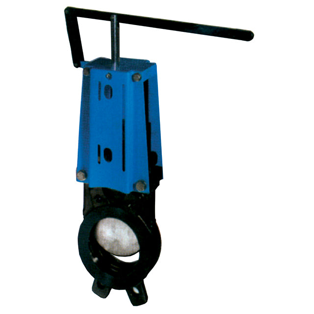Cast Iron Knife Gate Valve - Unidirectional - Lever Operated - Wafer PN10