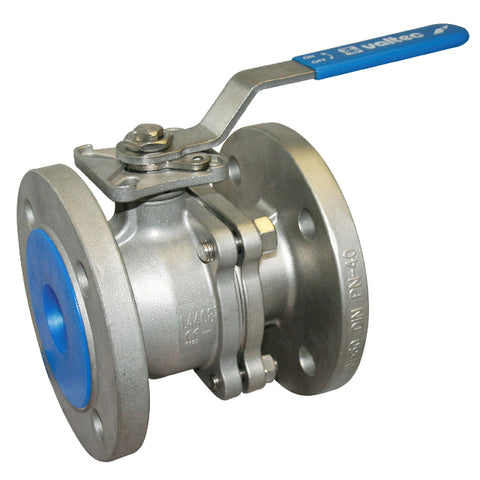 Stainless Steel Ball Valve - Flanged PN16 - ISO Top