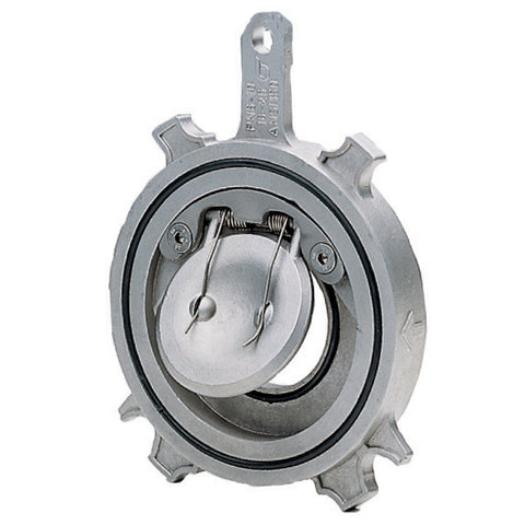 Stainless Steel Spring Swing Check Valve - Wafer Pattern
