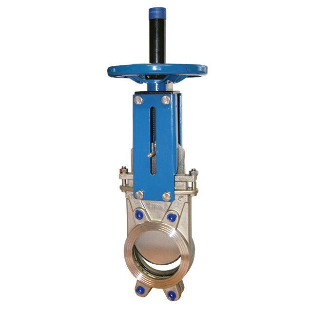 Stainless Steel Knife Gate Valve - Flanged PN10 - Handwheel Operated