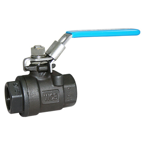 Carbon Steel Ball Valve - Screwed BSPP - 2 Piece Body