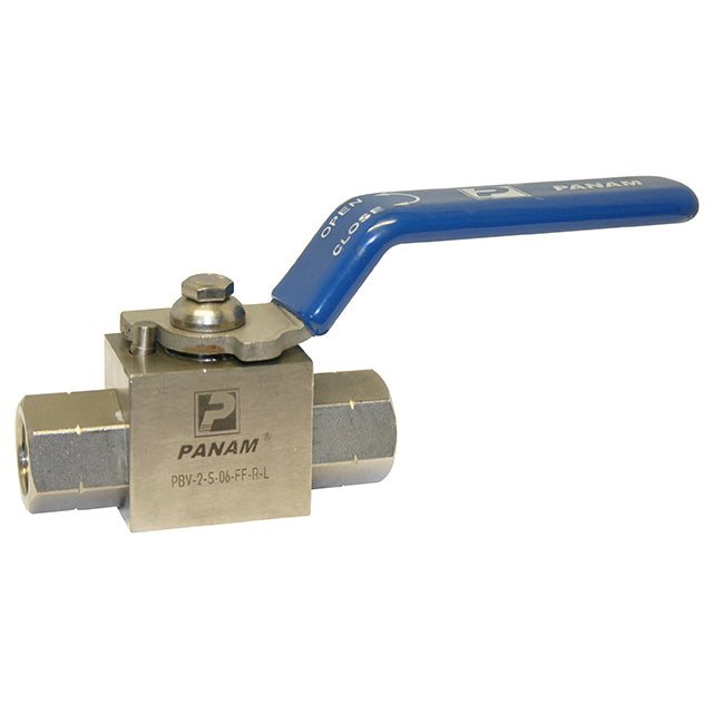 Stainless Steel Ball Valve - Screwed NPT - Steel Lever Operated