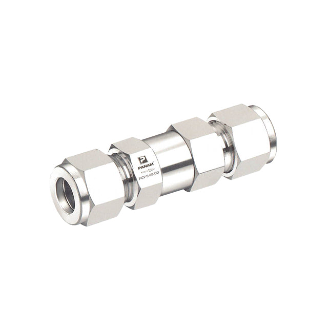 Stainless Steel Check Valve - Compression Ends - Metric