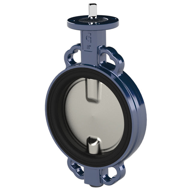 Ductile Iron Wafer Pattern Butterfly Valve - Low Torque - NBR