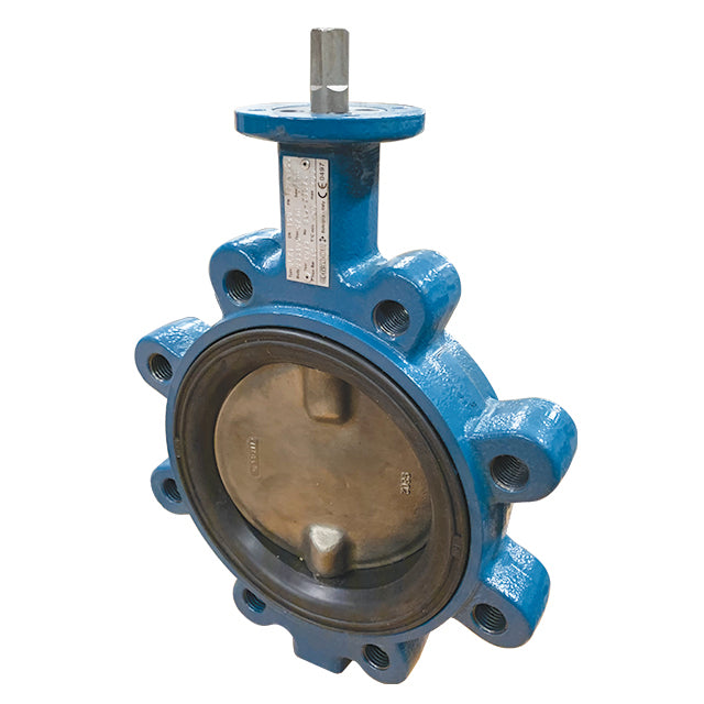Ductile Iron Lugged & Tapped Butterfly Valve - Low Torque - NBR