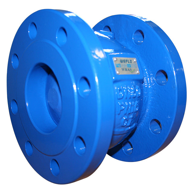 Cast Iron Axial Disc Check Valve - WRAS Approved - Epoxy Coated