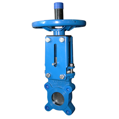Cast Iron Knife Valve - Unidirectional - Handwheel Operated