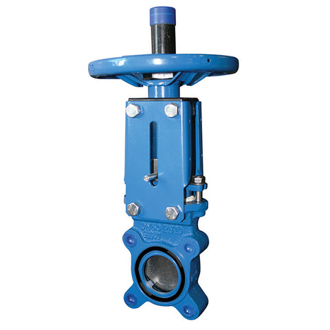Cast Iron Knife Gate Valve - Bidirectional - Handwheel Operated