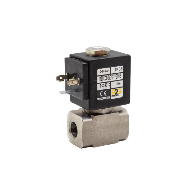 RAC1 Stainless Steel Solenoid Valve - Direct Acting 2/2 - Viton Diaphragm