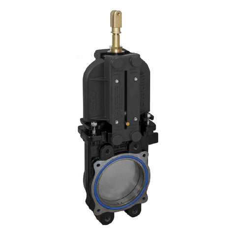 Cast Iron Knife Gate Valve - Unidirectional - For Lever Operation - AGRI Standard and PN10