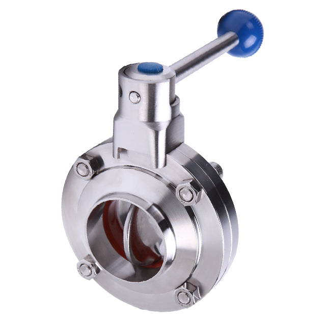 Stainless Steel Hygienic Butterfly Valve - Butt Weld OD
