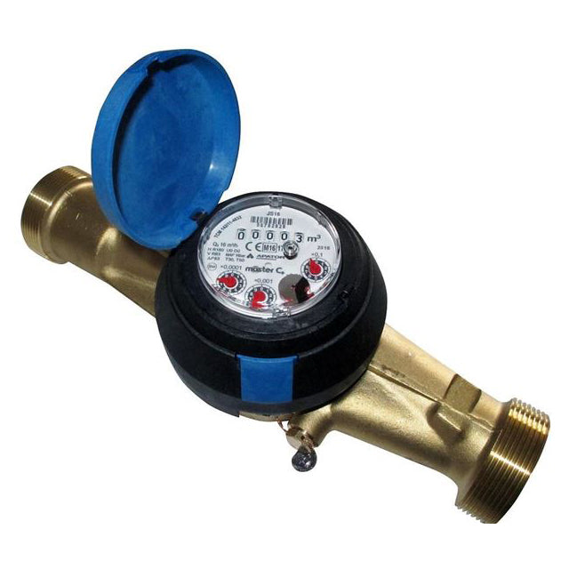 PoWoGaz Class C Water Meter - Threaded BSP - Pulsed - MID & WRAS Approved